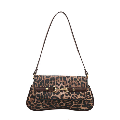 Bolso de Hombro Estampado Leopardo Lujo Ligero para Mujer - Image 11