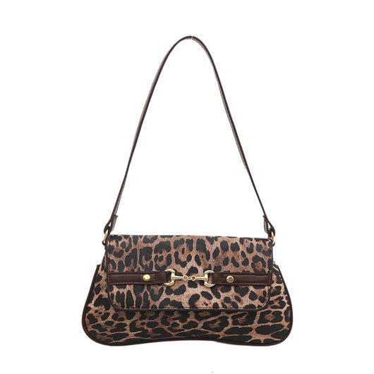 Bolso de Hombro Estampado Leopardo Lujo Ligero para Mujer - Image 11