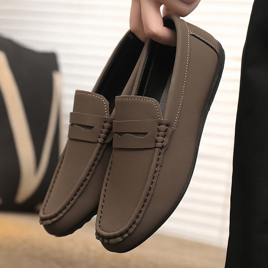 Mocasines Penny Loafers Clásicos para Hombre - Diseño Liso y Elegante