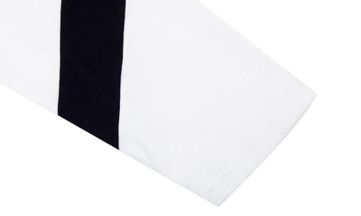 Polera Cuello Alto Patchwork con Contraste de Colores - Image 14