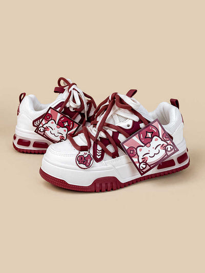 Zapatillas Deportivas Plataforma Red Board para Mujer - Image 5