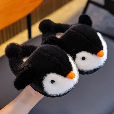 Pantuflas Térmicas Pingüino Esponjosas para Niños y Niñas - Image 9
