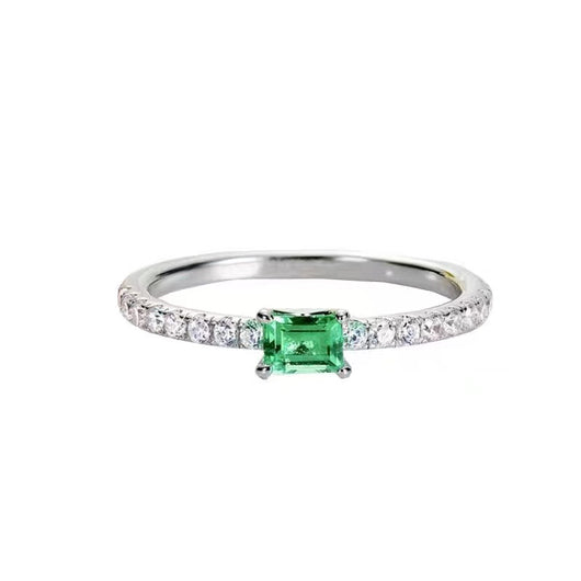 Anillo de Diamantes Mosang en Fila Fina - Lujo Accesible - Image 5