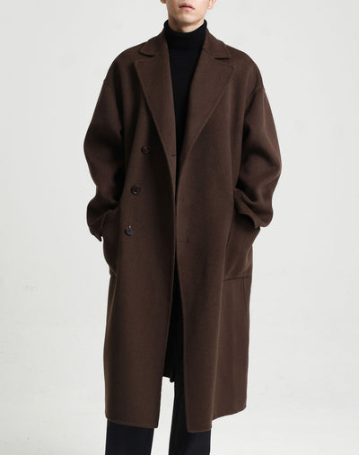 Abrigo de Lana Doble Faz para Hombre - Elegancia y Calidez - Image 32