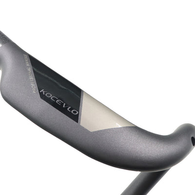 Manillar Curvo de Fibra de Carbono para Bicicleta de Ruta - Acabado Mate - Image 5