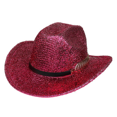 Sombrero Vaquero Fluorescente de Ala Ancha para Fiestas y Baile - Image 11