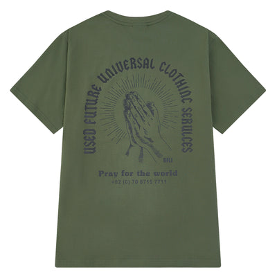 Camiseta Negra Estampado Cartoon Funeral - Image 4