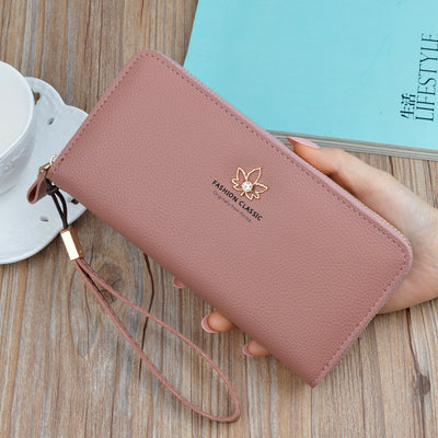 Billetera Larga para Mujer con Cierre - Cartera de Moda Elegante con Gran Capacidad - Image 12