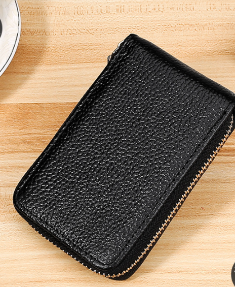 Billetera Monedero de Cuero Nylon Versión Coreana - Image 17