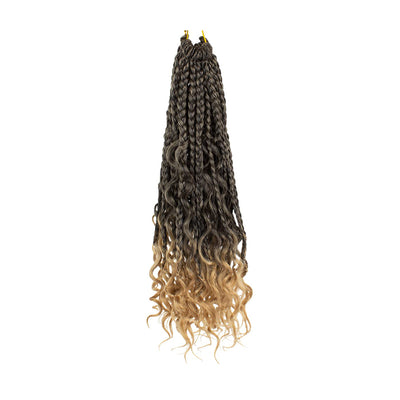 Cabello Trenzado Africano de Fibra Sintética - Trenzas de Ganchillo de 3 Hebras - Image 2