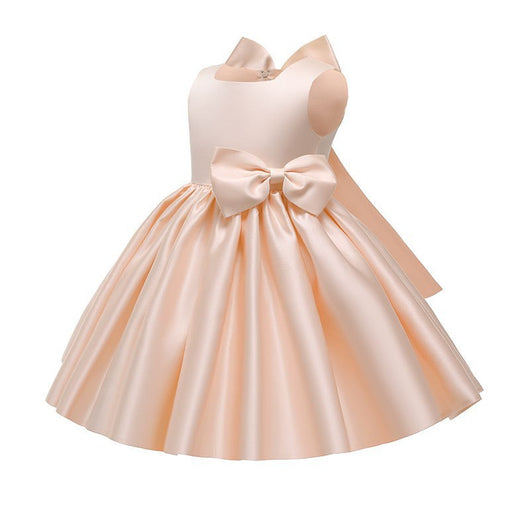 Vestido Princesa Infantil de Color Liso - Image 19