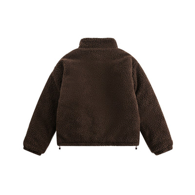 Abrigo de Lana de Cordero Estilo Retro Americano Unisex - Image 12
