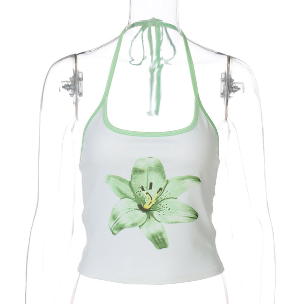 Top Corto Halter con Encaje y Cordones - Diseño Atrevido y Moderno - Image 6