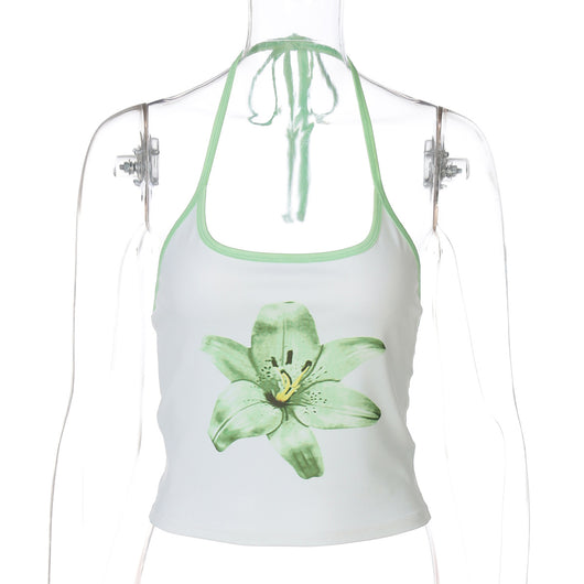Top Corto Halter con Encaje y Cordones - Diseño Atrevido y Moderno - Image 6
