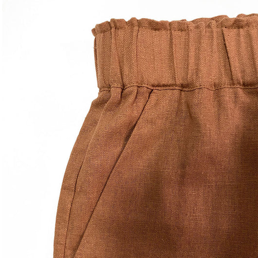 Pantalones Anchos de Lino y Algodón - Estilo Europeo - Image 19