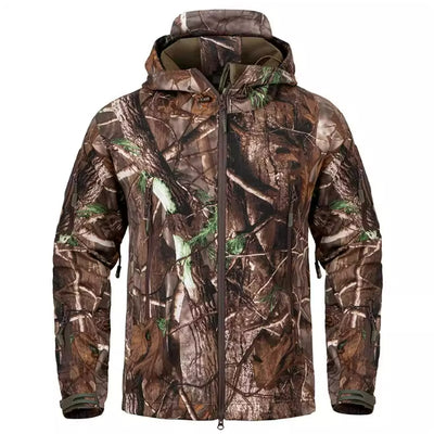 Chaqueta Táctica Impermeable Camuflaje Silencioso para Hombre - Image 3