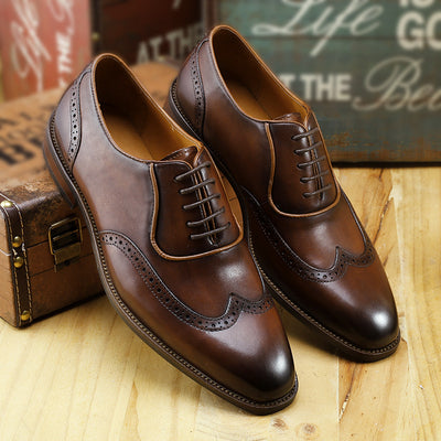 Zapatos Formales de Cuero Genuino para Hombre - Estilo Ejecutivo Premium - Image 5
