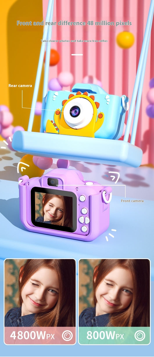 Cámara Digital Infantil Gatito Cabezón - Fotografía para Niños - Image 17