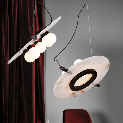 Lámpara de Techo Mármol Contemporáneo para Dormitorio - Image 12
