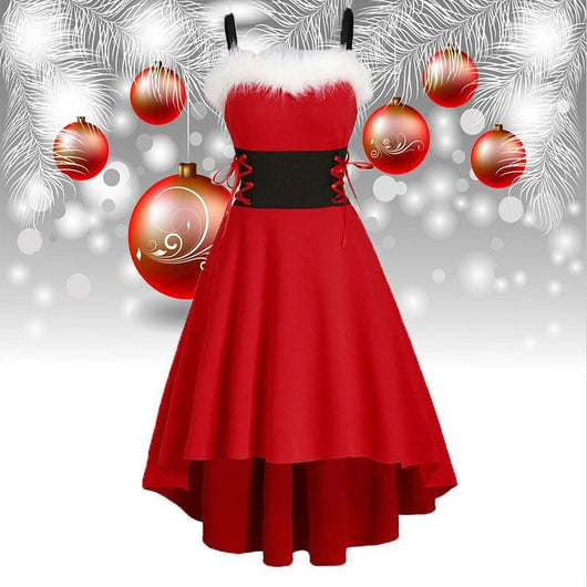 Vestido de Encaje Asimétrico Elegante - Image 10