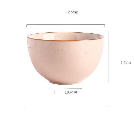 Cuenco de Arroz Vintage Cerámica Inky Glaze - Image 5