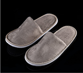 Pantuflas Acolchadas Reutilizables tipo Felpa para Hospedaje