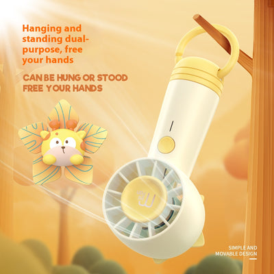 Ventilador Portátil de Mano con Diseño Infantil - Image 3
