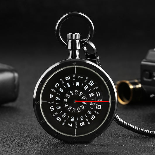 Reloj de Bolsillo Cadena de Cintura con Diseño Serpiente Vórtex de Personalidad Creativa - Image 12