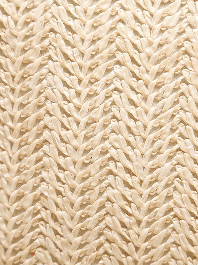 Bolsa para Teléfono de Paja con Perla y Borla Elegante - Image 15