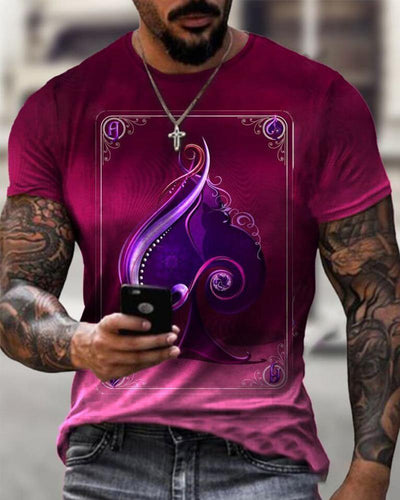 Playera Deportiva Slim Fit para Hombre con Diseño Estampado - Image 3