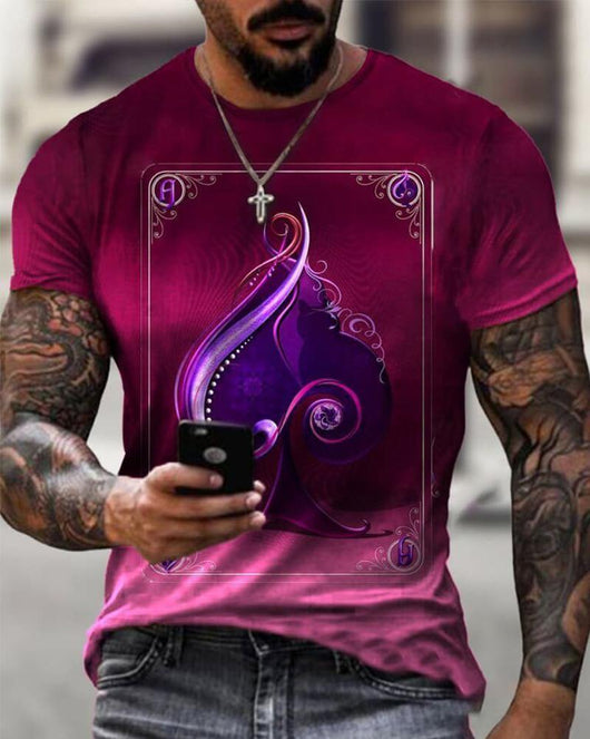 Playera Deportiva Slim Fit para Hombre con Diseño Estampado - Image 3