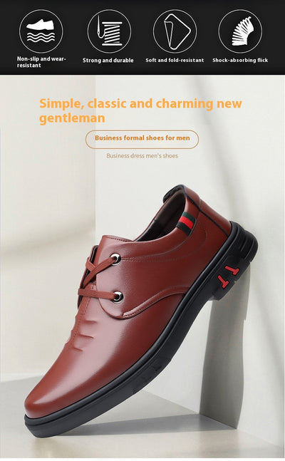 Zapatos Casuales de Cuero Suave con Punta Redonda - Image 15