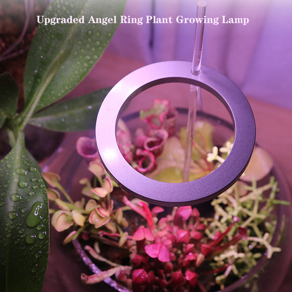 Lámpara LED de Espectro Completo Anillo Angel para Plantas - Cultivo Indoor USB 5V