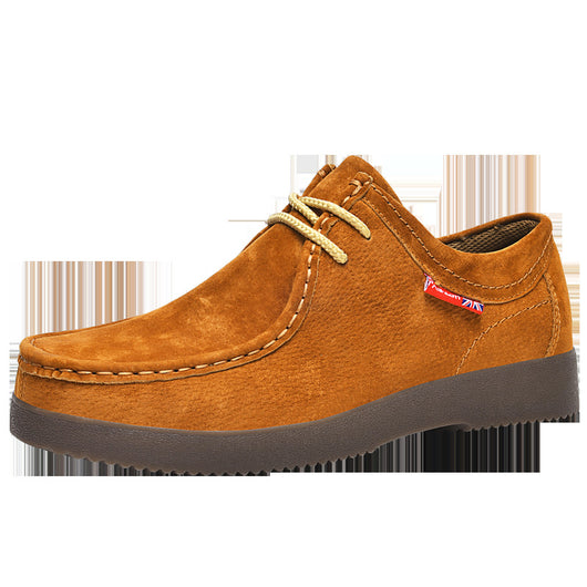 Sneakers de Ante Estilo Británico - Versátiles para Viajeros - Image 4