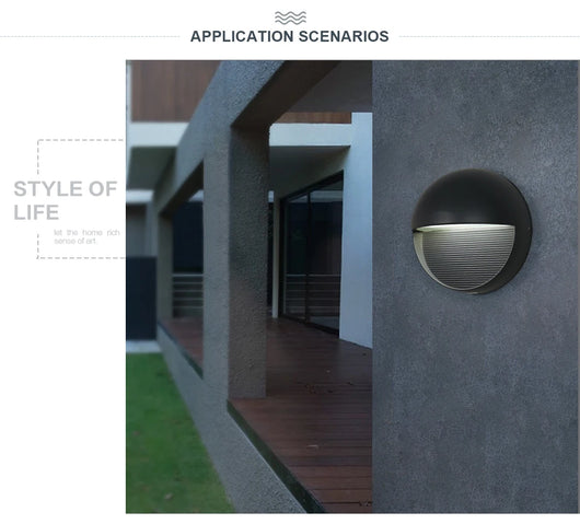 Luz LED para Porche Exterior IP65 Resistente al Agua - Image 7