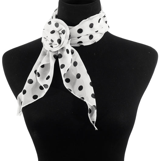 Pañuelo de Seda Estampado Leopardo y Lunares - Diseño Premium Rosa - Image 25