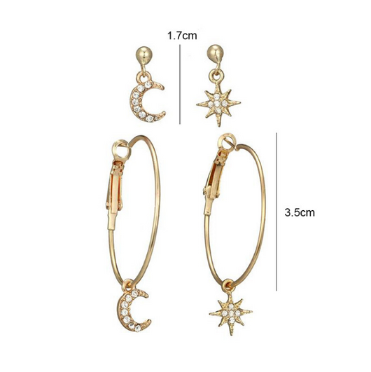 Aretes Estrella Luna - Image 7