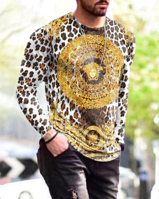 Camiseta Hombre Cuello Redondo Ajustada con Estampado de Letras - Image 9