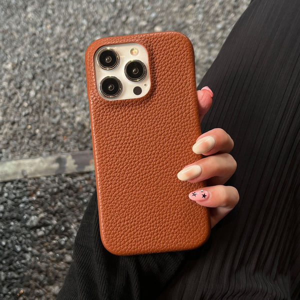 Funda Minimalista de Colores Sólidos para Celular - Image 6