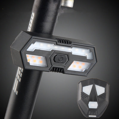 Luz Trasera LED para Bicicleta con Control Remoto, Carga USB e Impermeable - Image 9