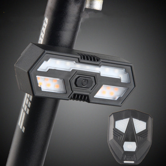 Luz Trasera LED para Bicicleta con Control Remoto, Carga USB e Impermeable - Image 9
