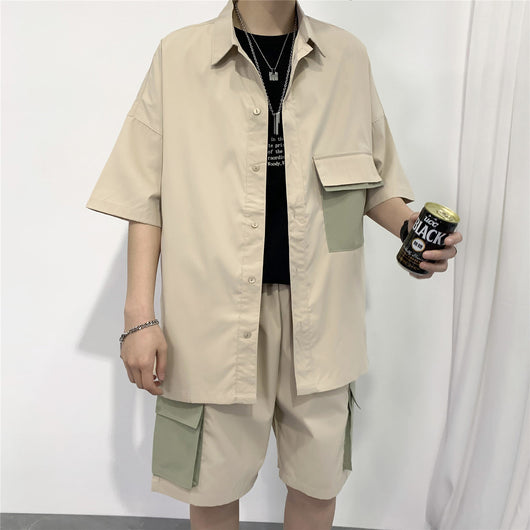 Conjunto Deportivo de Verano: Camisa Manga Corta y Shorts - Image 3