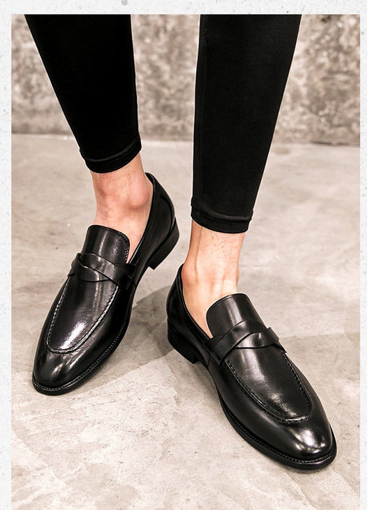 Zapatos de Cuero Británico sin Cordones - Comodidad Casual - Image 28