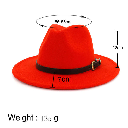 Sombrero Clásico de Lana Británica para Mujer con Ala Ancha - Image 17
