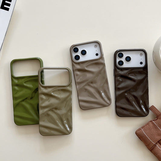 Funda Celular con Patrón Plisado 3D - Colores Otoño Invierno - Image 2