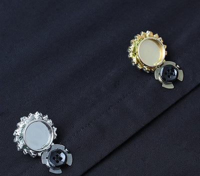 Broche Decorativo Ojo de Caballo con Cristales y Diamantes - Image 21