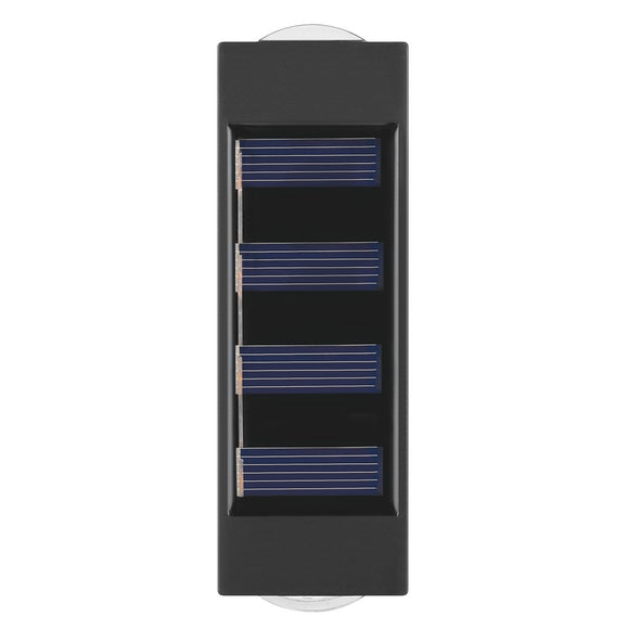 Lámpara Solar Doble de Pared para Exterior - Iluminación Impermeable para Jardín