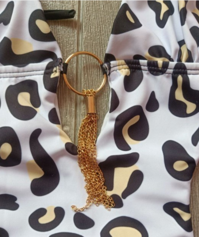 Traje de Baño Enterizo para Dama con Estampado Moderno - Image 14