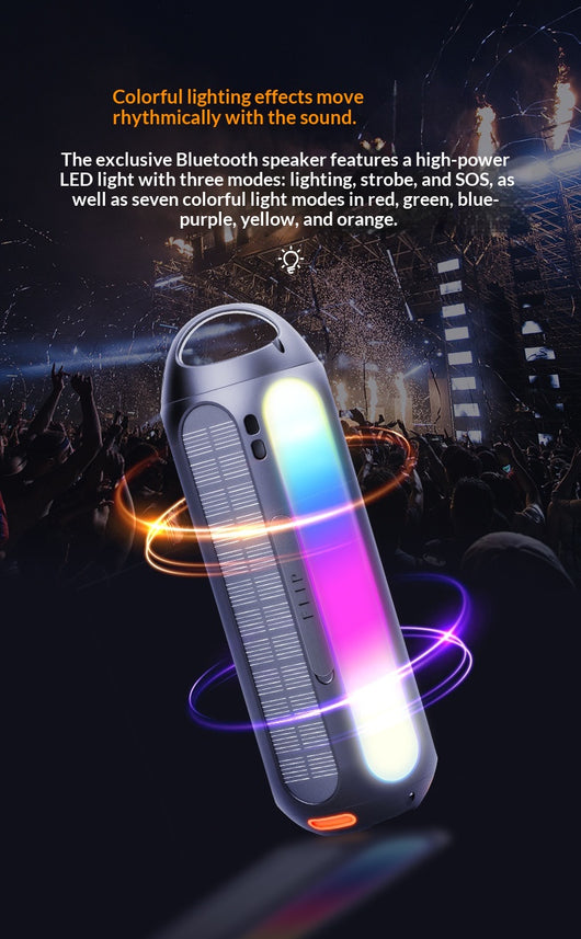 Parlante Bluetooth Portátil Resistente al Agua para Exteriores - Image 8