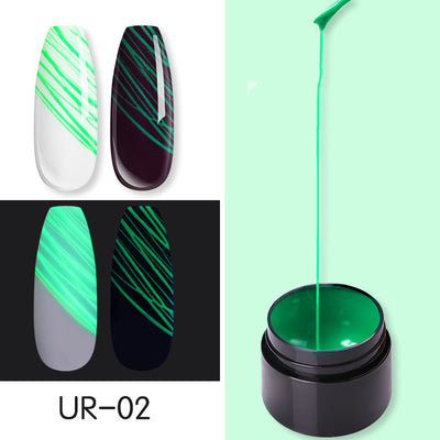 Gel de Uñas Efecto Araña Luminoso con Tecnología UV - Image 23
